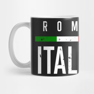 Rome Italia Italian Flag Novelty Gifts Mug